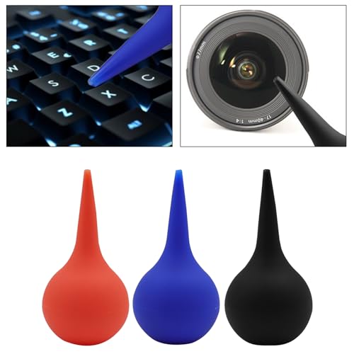 Souffleur d'air en silicone avec ventouse : nettoyage des oreilles, outil de laboratoire pour professionnels, paire